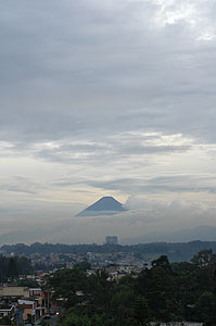 Vulkaan bij Guatemala City